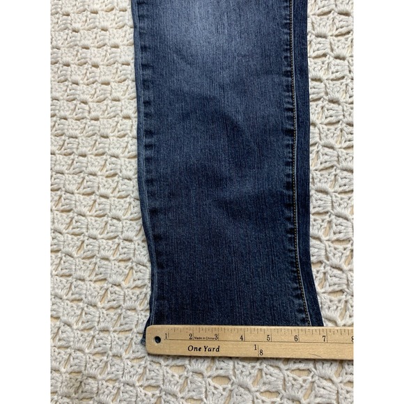 Torrid Boyfriend Jeans Women‎ Sz 14  Blue Stretch Denim Fits At Fit W34 L28 - Picture 10 of 11